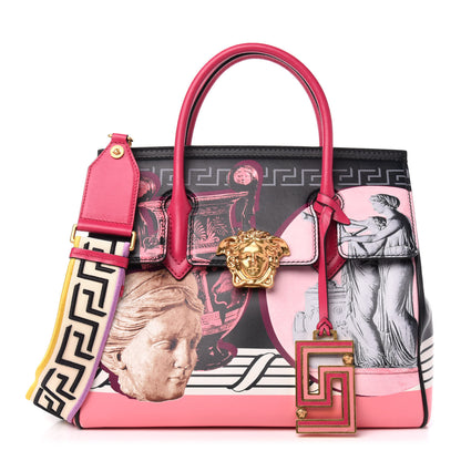 Versace Calfskin Palazzo Empire Pop Magna Grecia Bag Multicolor 1 of 12