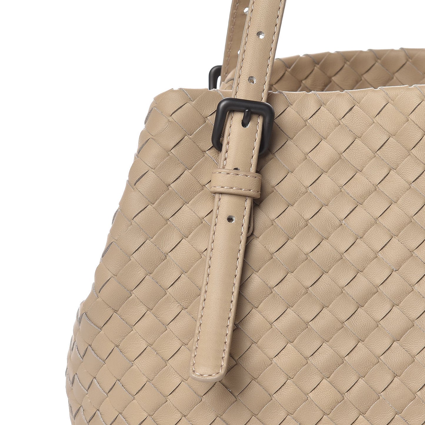 Nappa Intrecciato Seamless Tote Mink