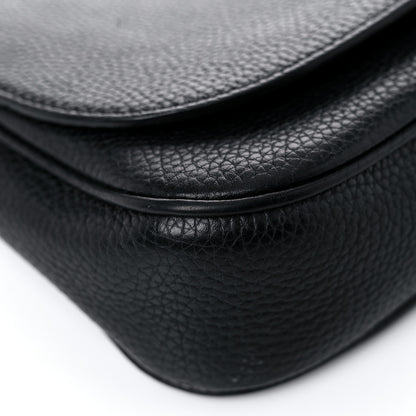 Gucci Pebbled Calfskin Medium Soho Flap Crossbody Black 9 of 15