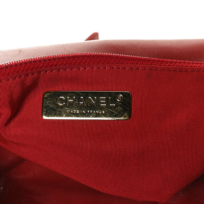 Chanel Lambskin Quilted Large Chanel 19 Flap Red 6 of 16