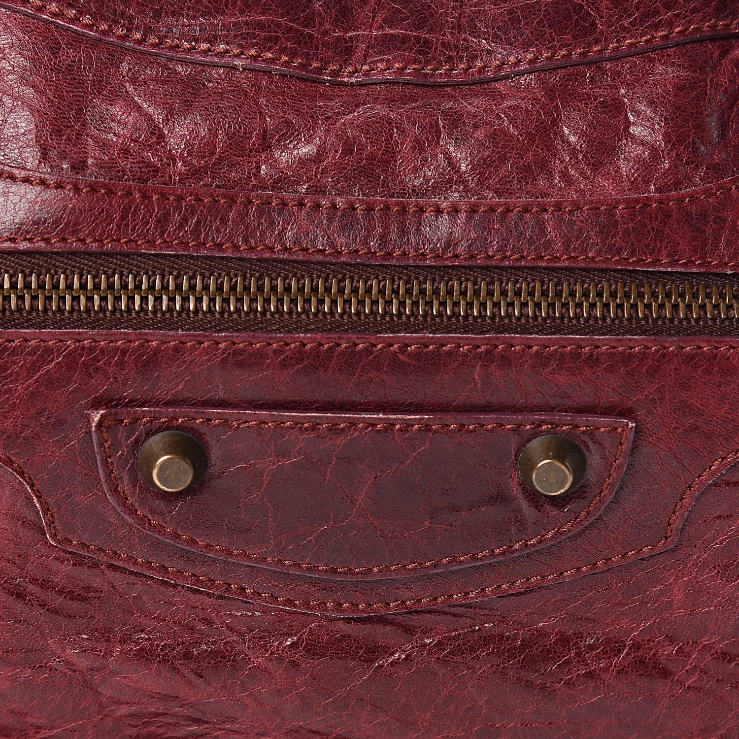 Balenciaga Chevre Classic Hardware First Bordeaux 8 of 12
