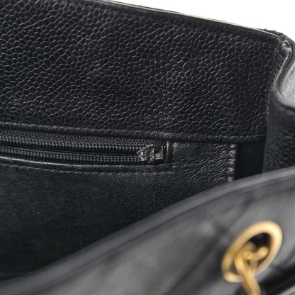 Chanel Caviar Quilted Flap Shoulder Bag Black 11 of 20