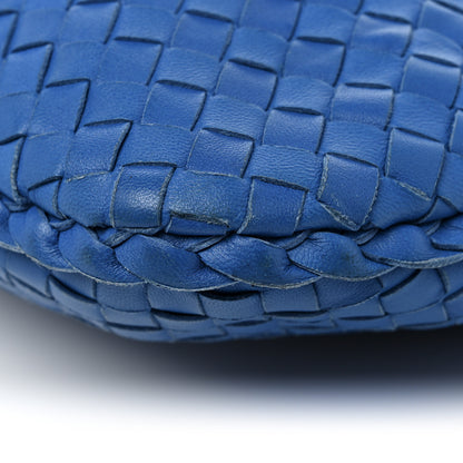 Bottega Veneta Nappa Intrecciato Medium Veneta Hobo Signal Blue 10 of 14