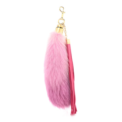 Louis Vuitton Fox Fur Foxy Bag Charm Rose 1 of 3