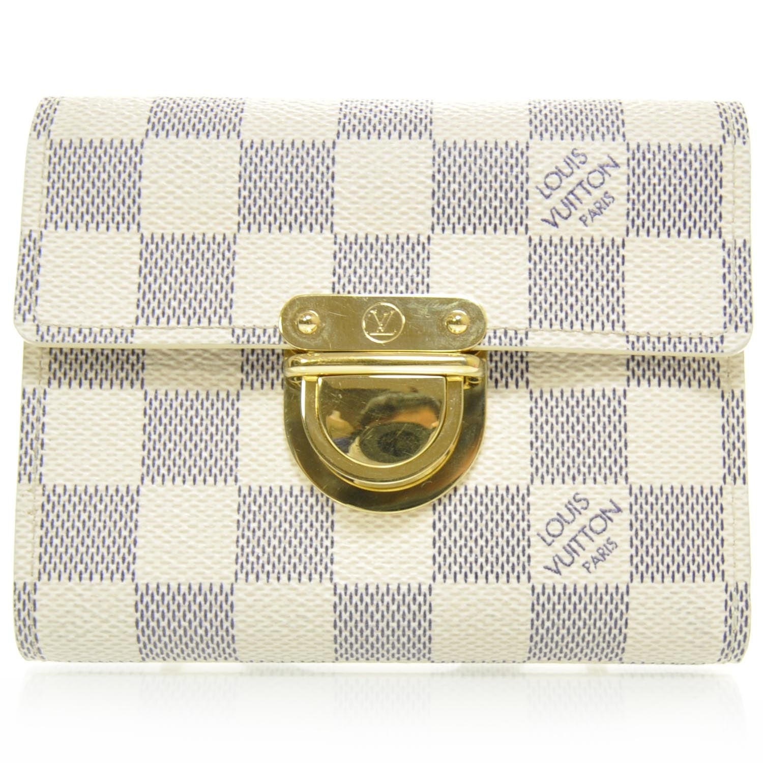 Louis Vuitton Damier Azur Koala Wallet 1 of 9