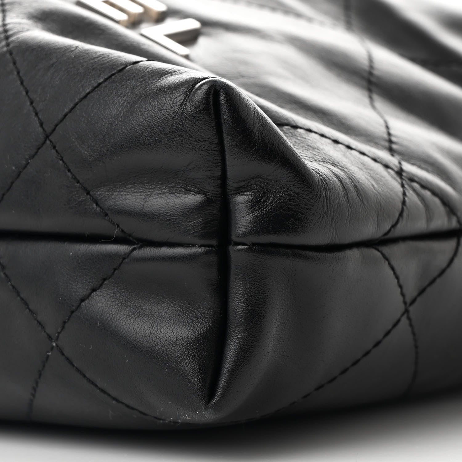 Chanel Shiny Calfskin Quilted Mini Chanel 22 Black 10 of 10