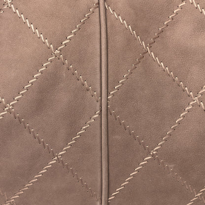 Chanel Suede Calfskin Ultimate Stitch Hobo Light Grey 8 of 13
