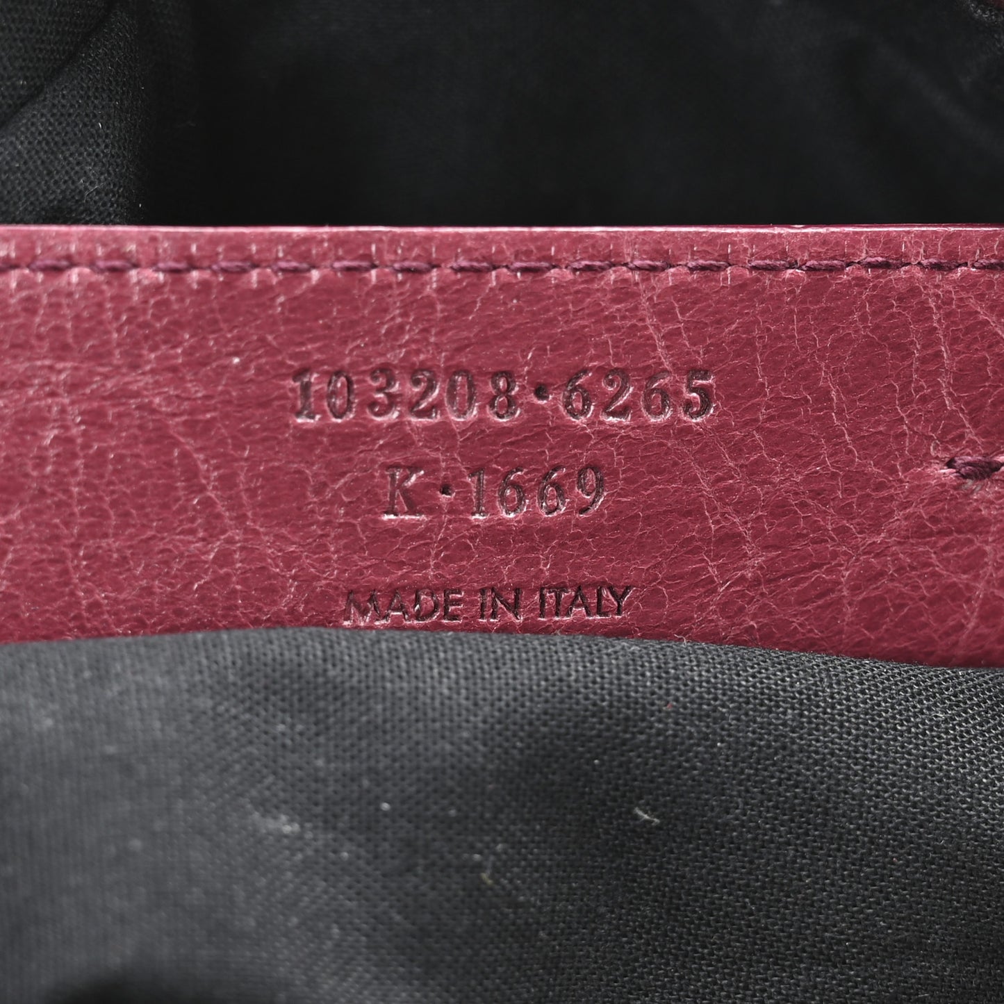 Agneau Classic Hardware First Bordeaux