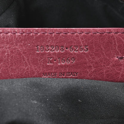 Balenciaga Agneau Classic Hardware First Bordeaux 8 of 11