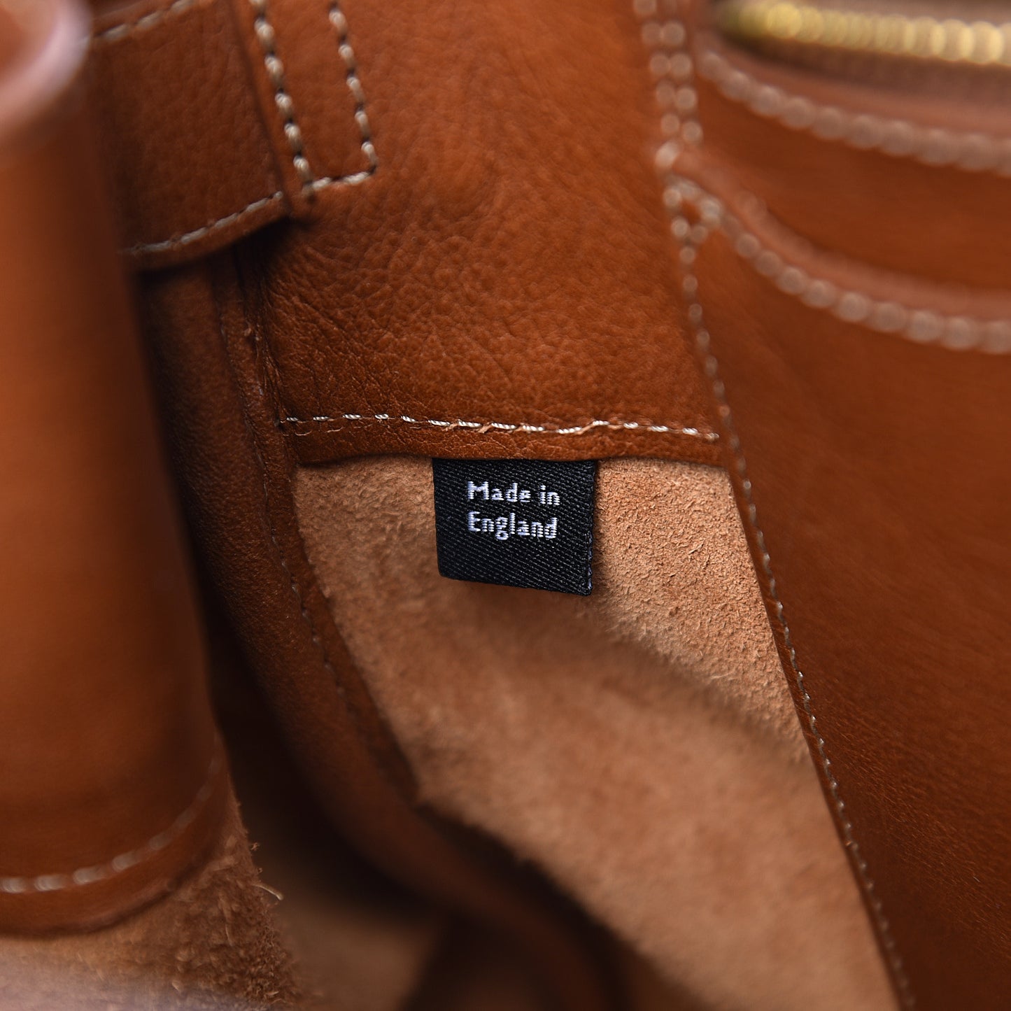 Natural Leather Bayswater Oak