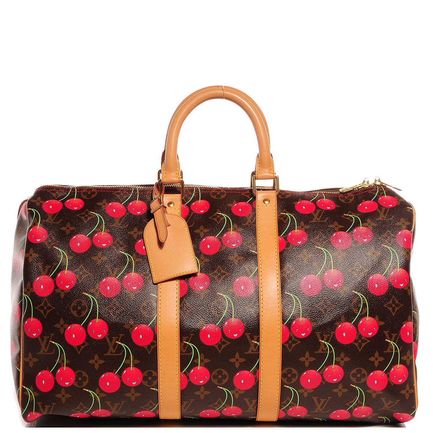 Louis Vuitton Monogram Cerises Keepall 45 1 of 7