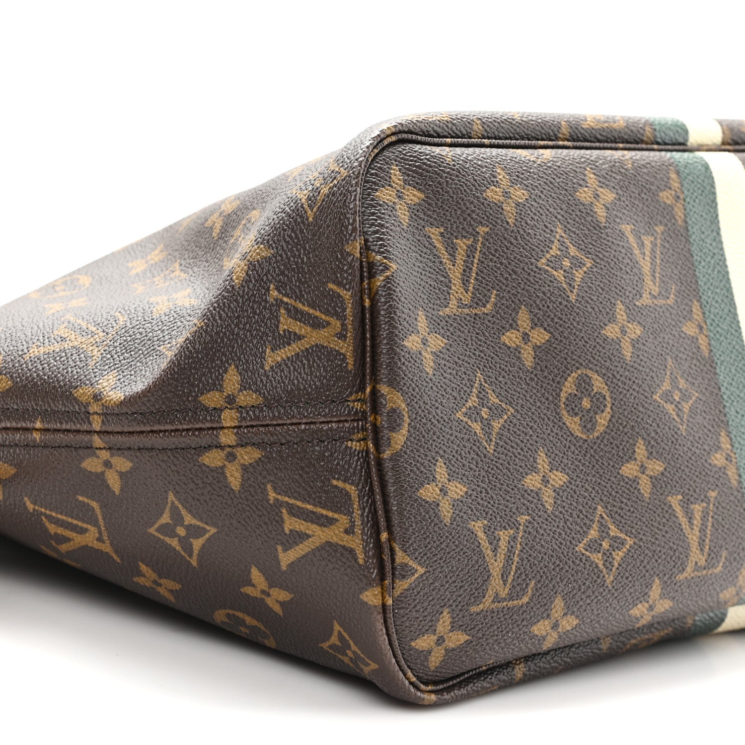 Louis Vuitton Monogram My LV Heritage Neverfull MM Ivory Vert 8 of 9