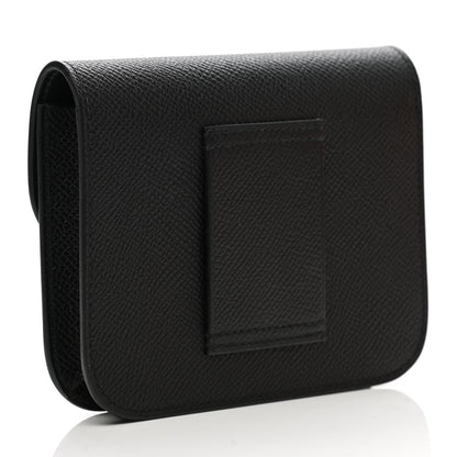 Hermes Epsom Constance Slim Wallet Black 4 of 9