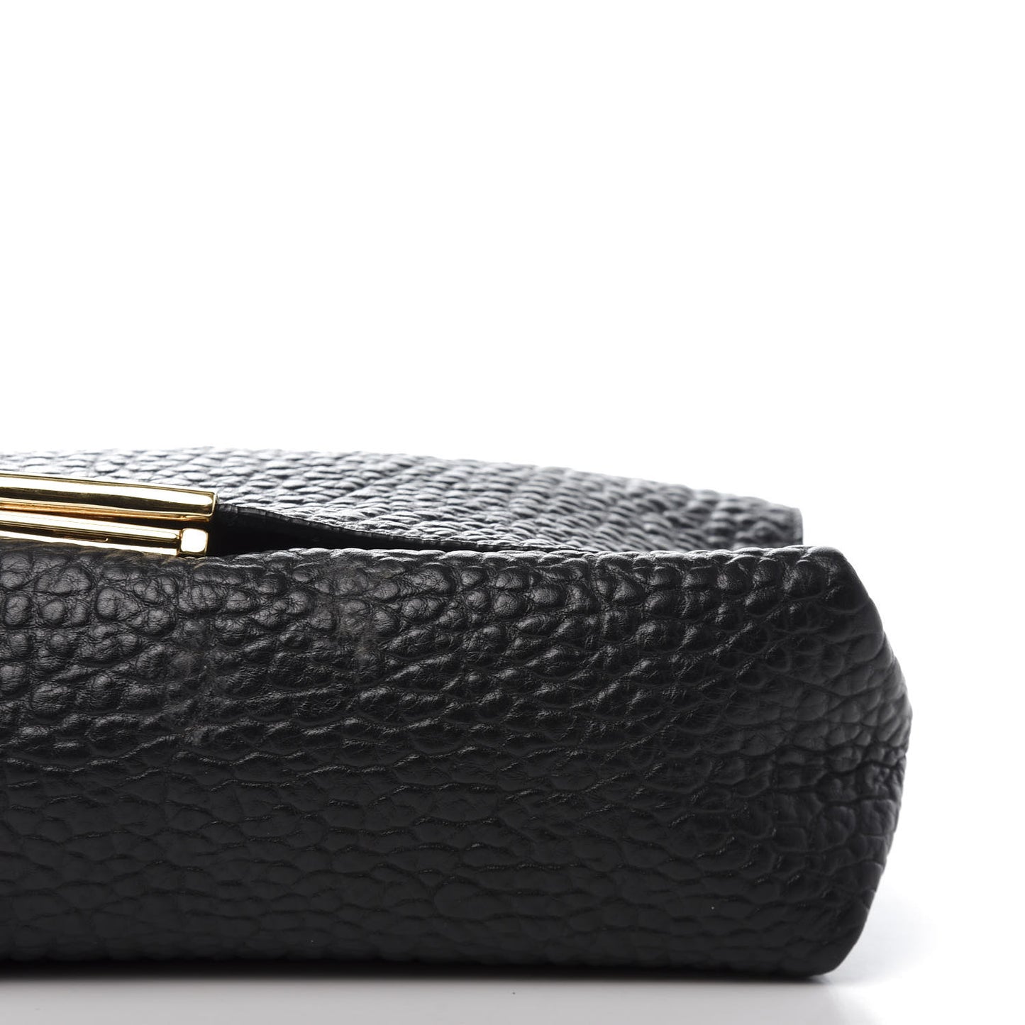 Signature Grain Medium Mildenhall Crossbody Bag Black