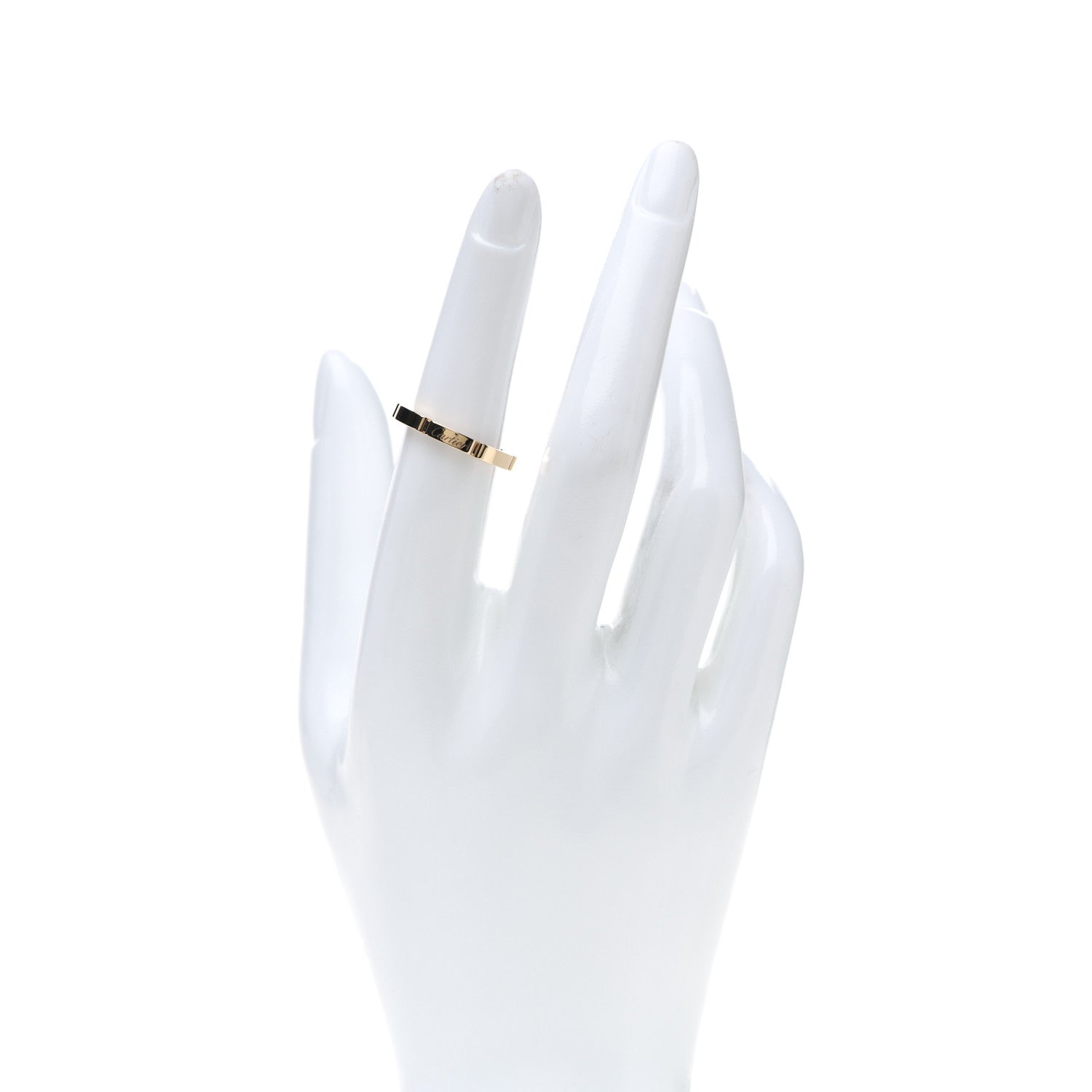 Cartier 18K Yellow Gold Lanieres Ring 52 6 2 of 5