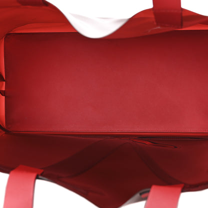 Valentino Garavani PVC Vlogo Escape Tote Red 6 of 11