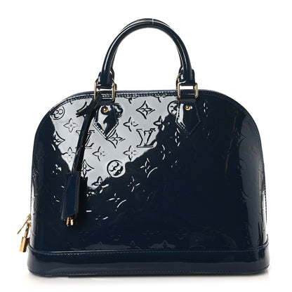 Louis Vuitton Vernis Alma PM Blue Infini 1 of 9
