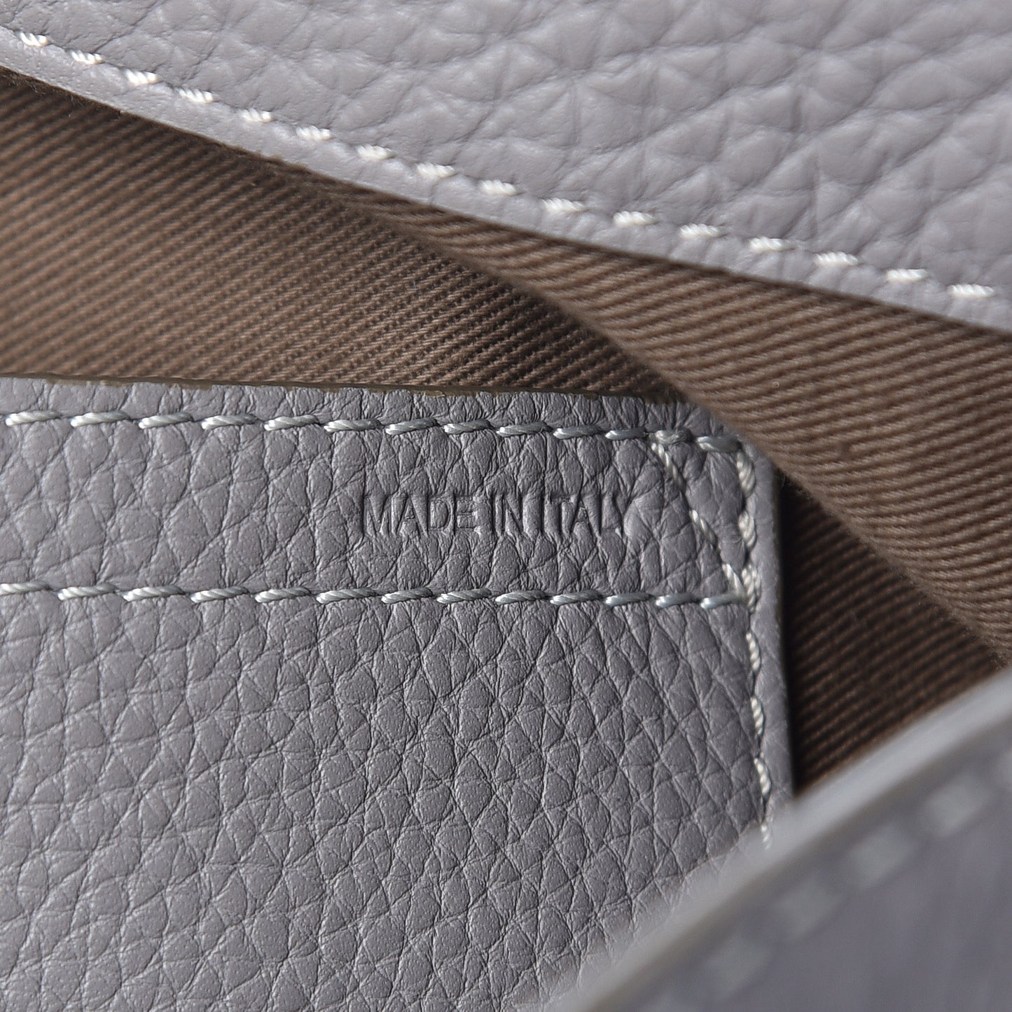 Calfskin Medium Marcie Round Crossbody Bag Cashmere Grey