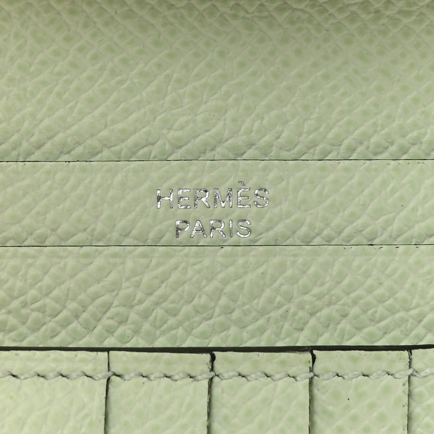 Hermes Epsom Bearn Compact Wallet Vert Fizz 6 of 9