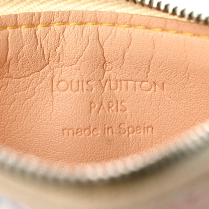 Louis Vuitton Monogram Multicolor Key Pouch White 6 of 7