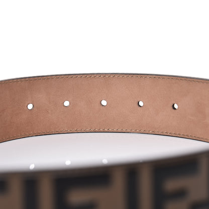 Fendi Vitello F is Fendi Bi-Color FF 1974 Embossed Belt 70 28 Maya Black 6 of 8