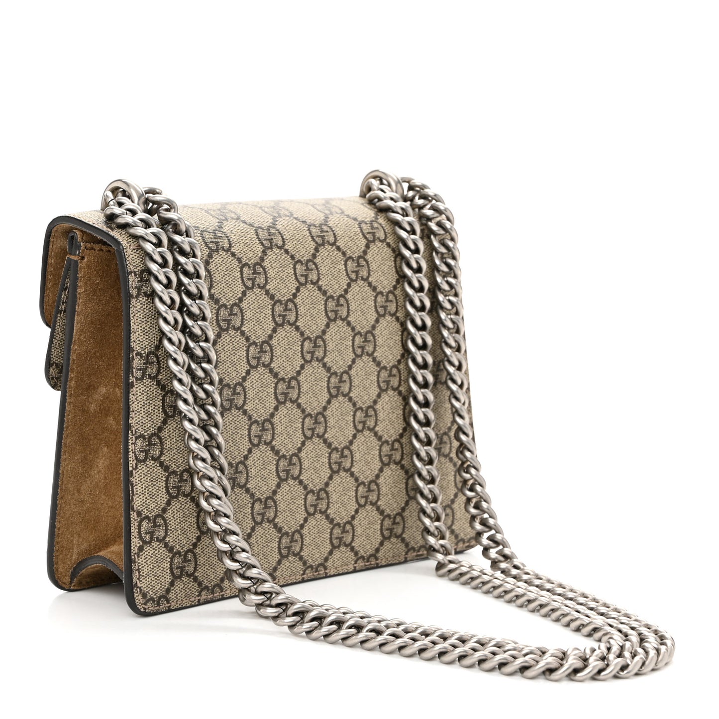 GG Supreme Monogram Mini Dionysus Shoulder Bag Taupe