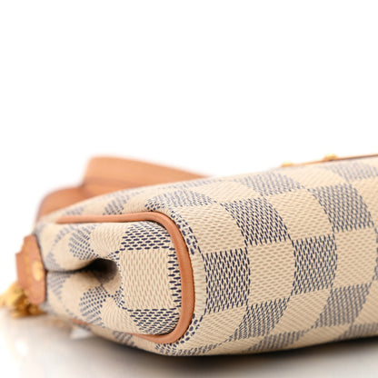 Louis Vuitton Damier Azur Eva Clutch 9 of 11
