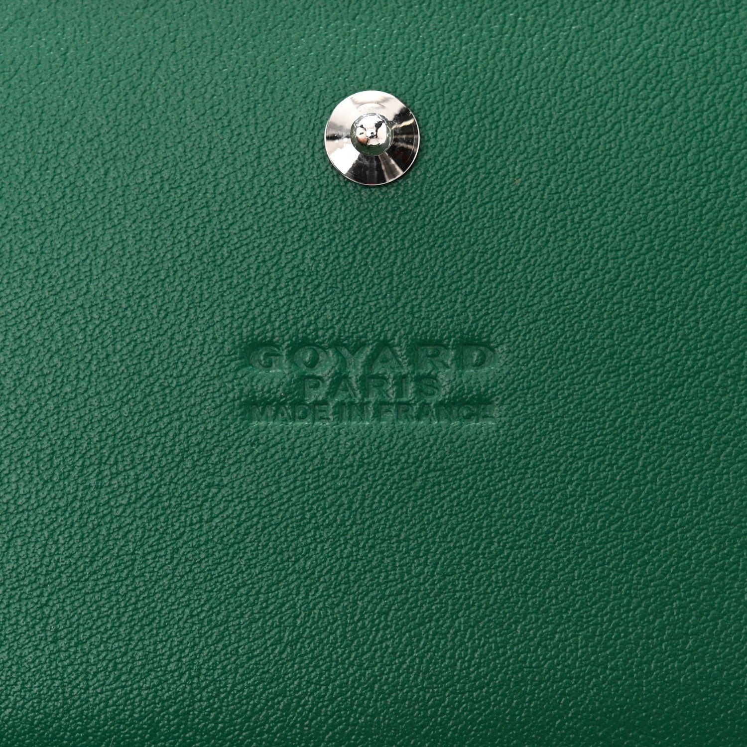 Goyard Goyardine Varenne Continental Wallet Green 7 of 10