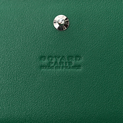Goyard Goyardine Varenne Continental Wallet Green 7 of 10