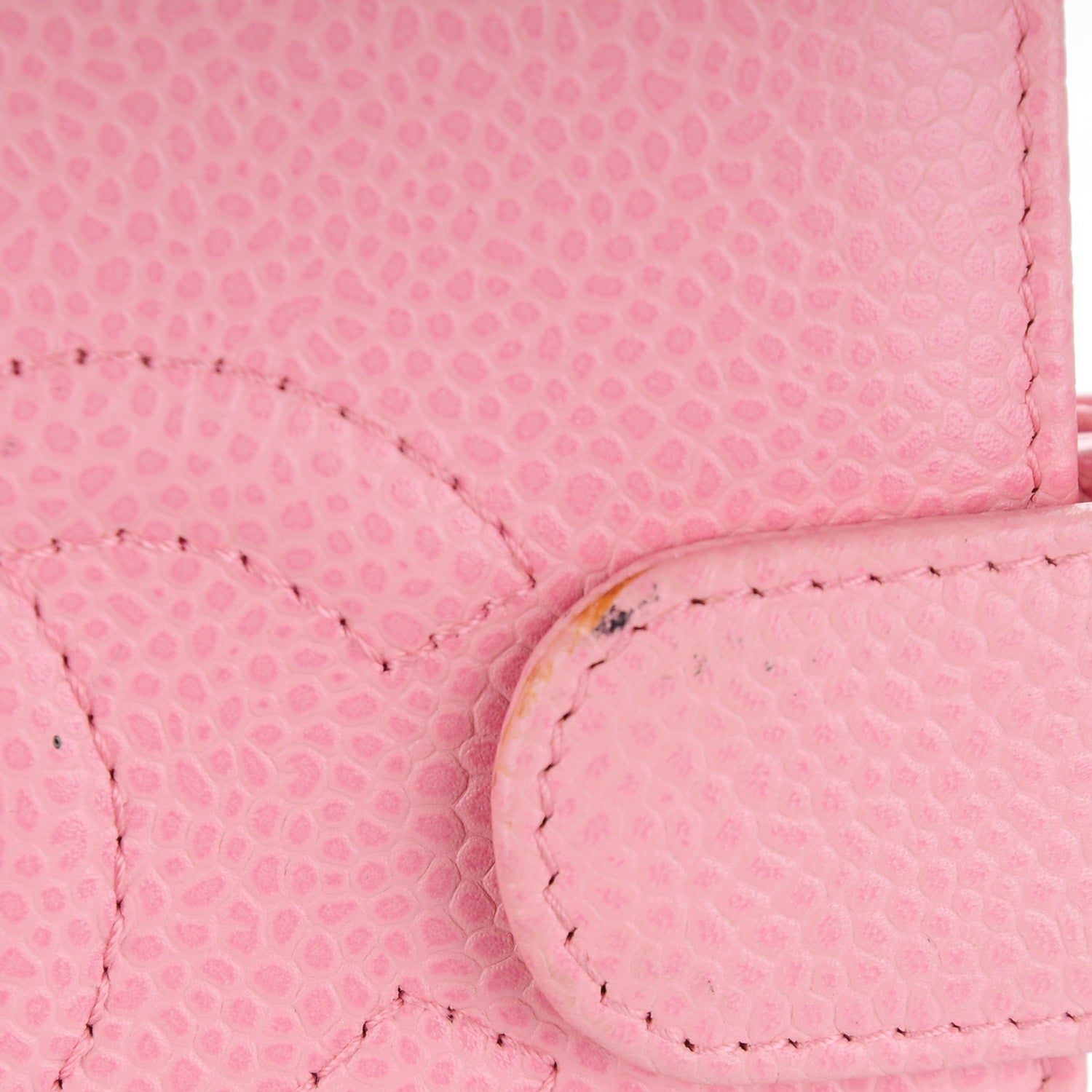 Chanel Caviar CC Small Ring Agenda Planner Pink 9 of 9