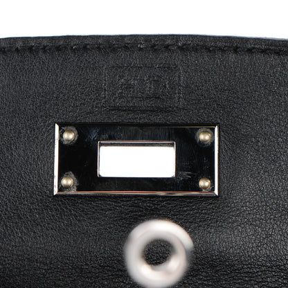 Hermes Swift Veau Doblis Mini Sac Berline 21 Black Bleu Ocean 4 of 12