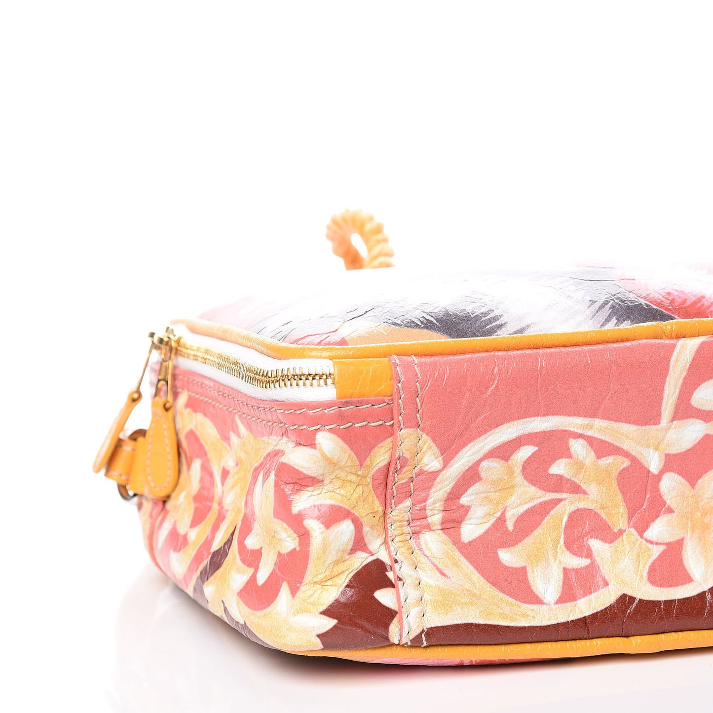 Agneau Floral Print Small Blanket Square Tote Multicolor