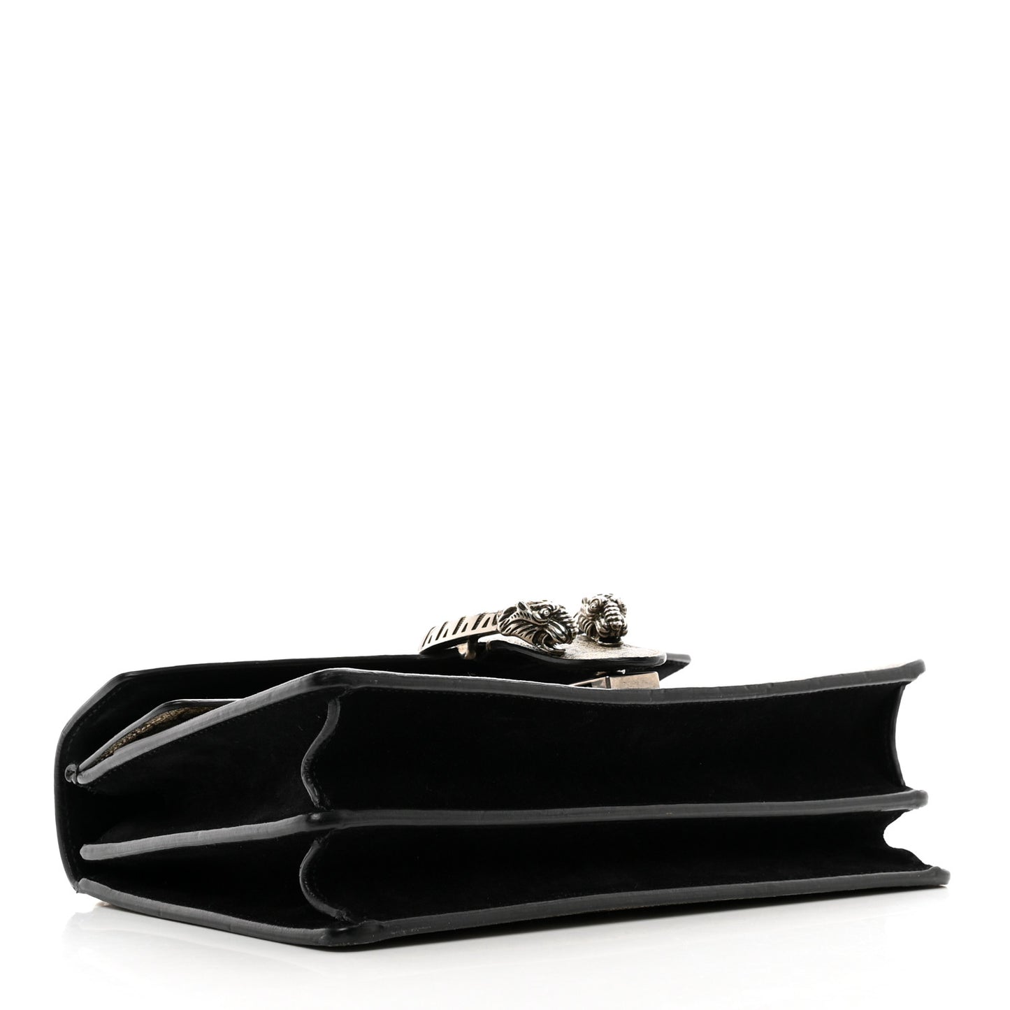 GG Supreme Monogram Small Dionysus Shoulder Bag Black