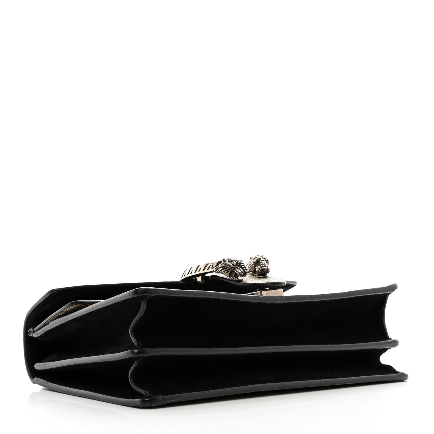 Gucci GG Supreme Monogram Small Dionysus Shoulder Bag Black 4 of 12