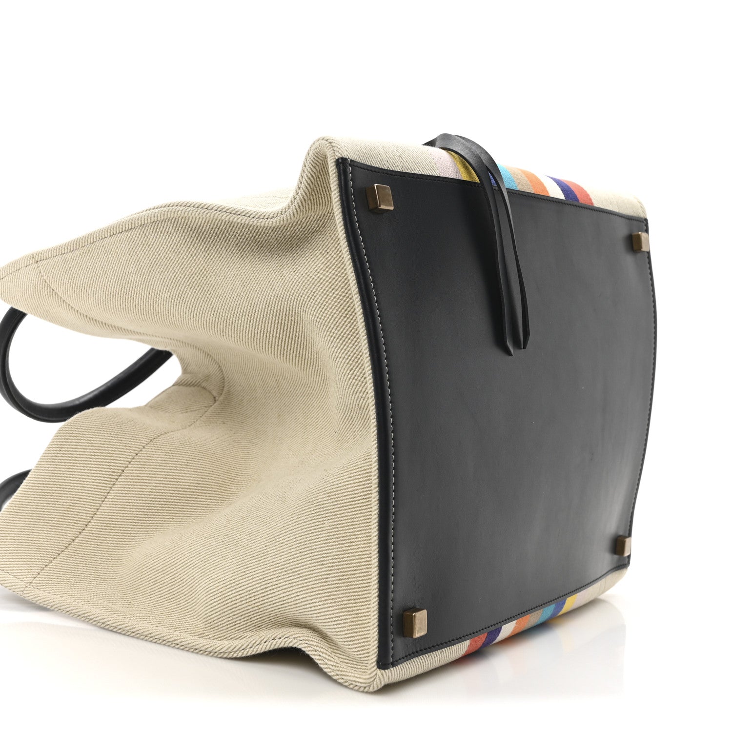 Celine Cotton Canvas Medium Phantom Luggage Multicolor 8 of 9