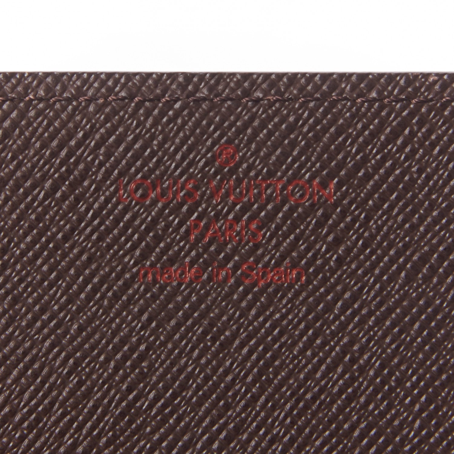 Louis Vuitton Damier Ebene Business Card Holder 7 of 7