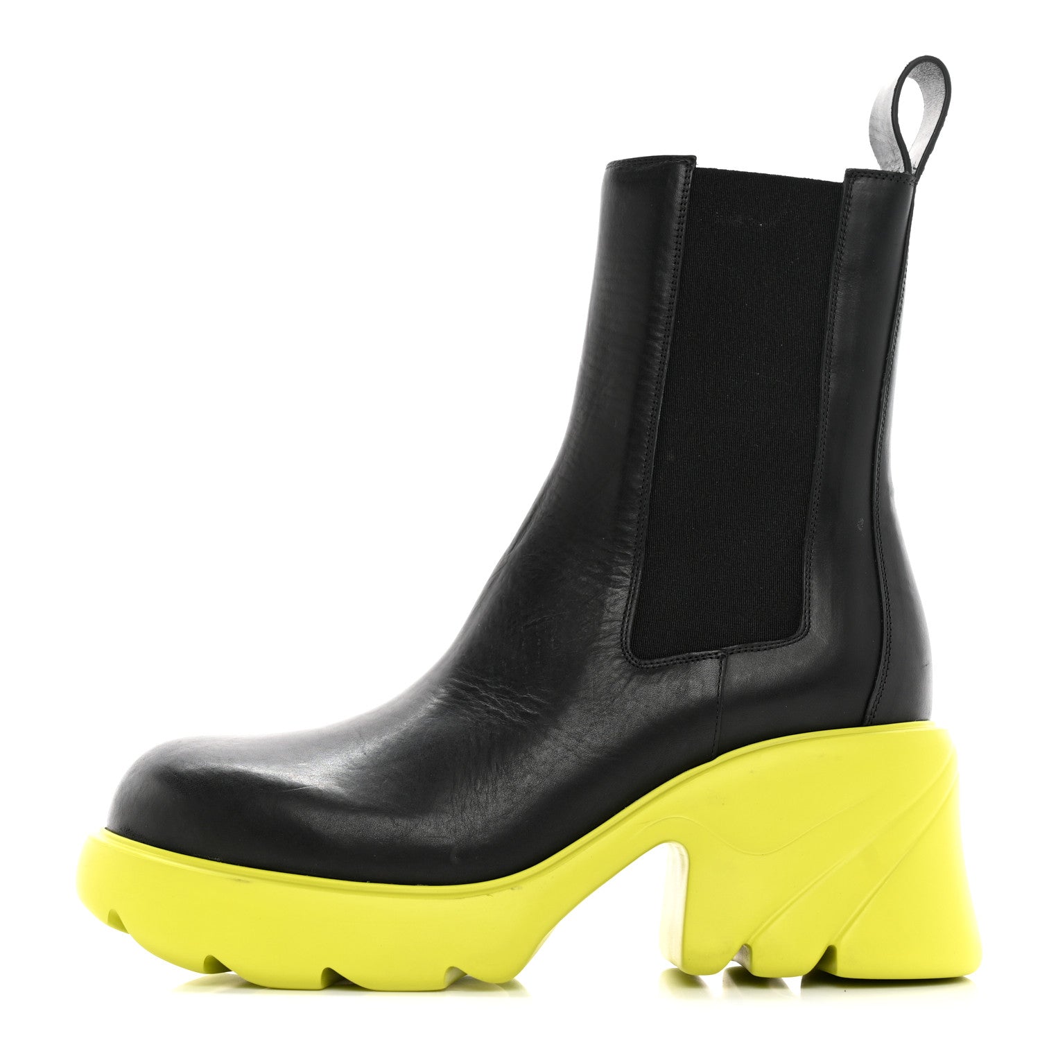 Bottega Veneta Calfskin Flash Ankle Boots 41 Black Kiwi 1 of 11