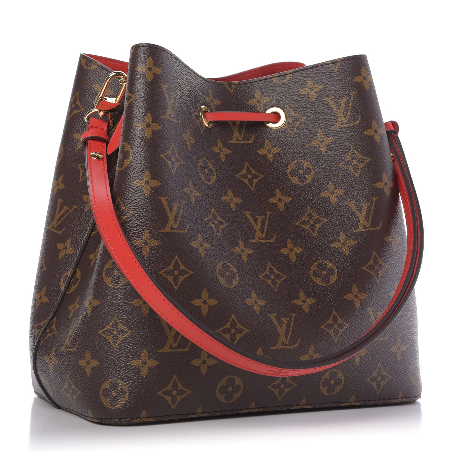 Louis Vuitton Monogram Neonoe MM Coquelicot 3 of 10