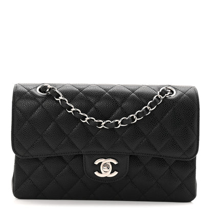 Chanel Caviar Quilted Small Double Flap Black 1 of 9