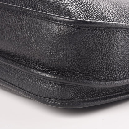 Hermes Taurillon Clemence Evelyne III PM Black 12 of 14