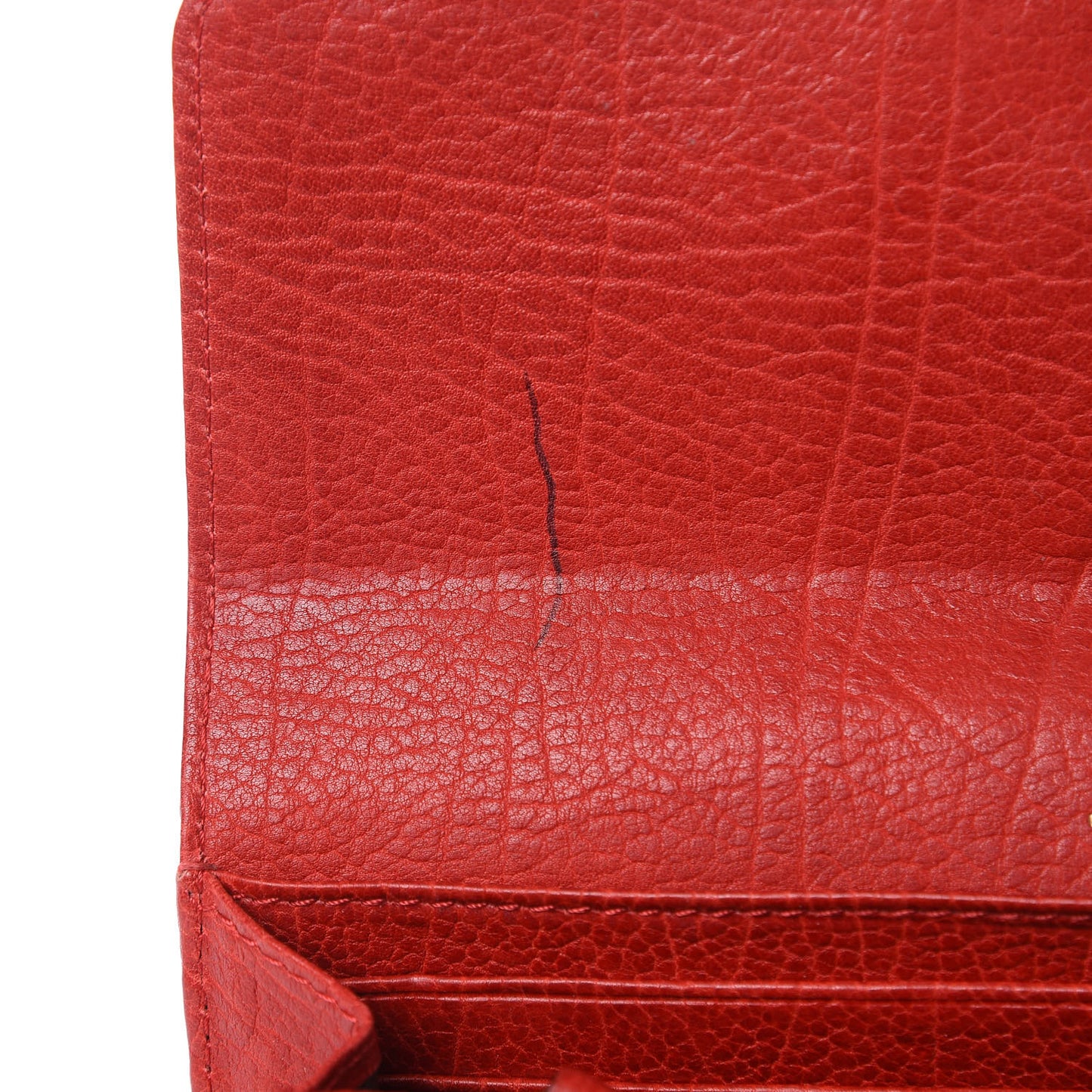 Calfskin Aurore Wallet Holly Berry