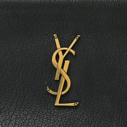 Saint Laurent Lambskin Monogram Small Lou Camera Bag Black 13 of 13