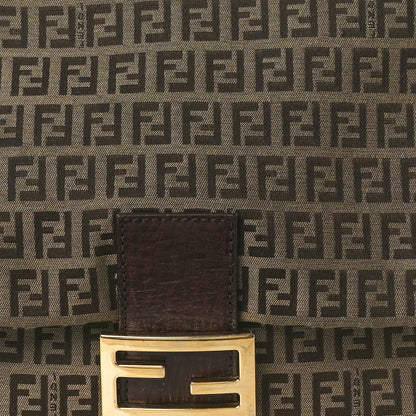 Fendi Zucchino Mama Baguette Brown 8 of 12