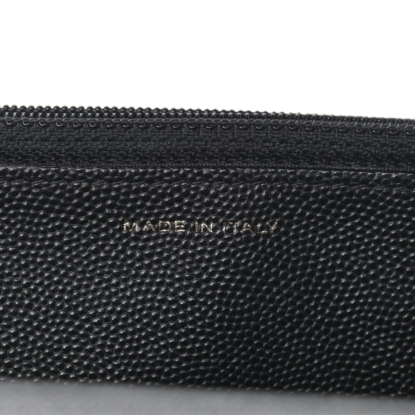 Caviar Quilted Boy Wallet On Chain WOC Black