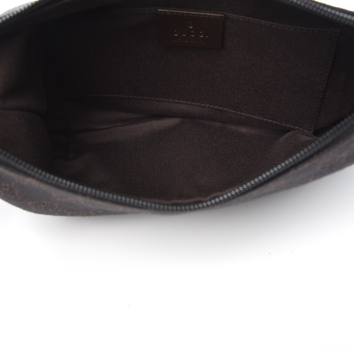 Gucci Monogram Pochette Dark Brown 5 of 7
