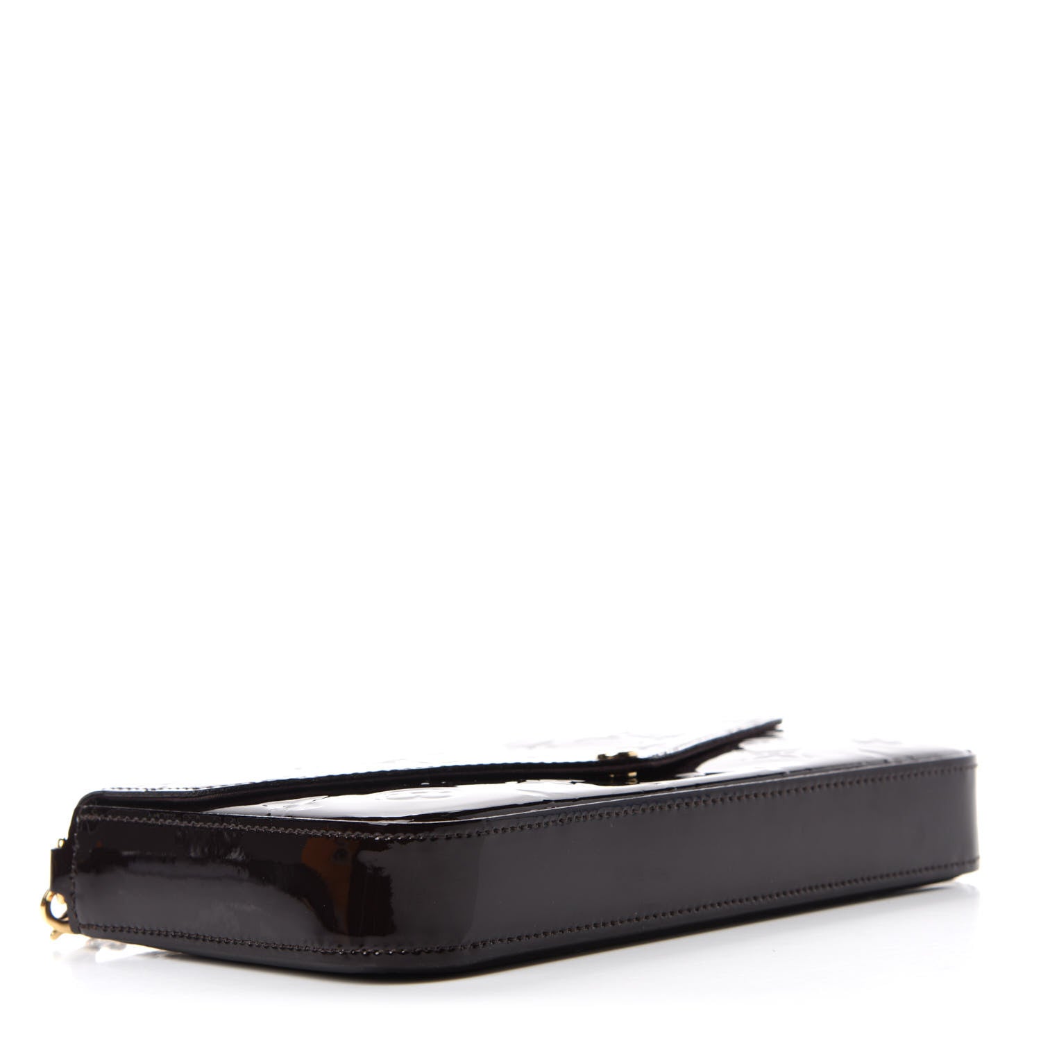 Louis Vuitton Vernis Pochette Felicie Chain Wallet Amarante 4 of 11