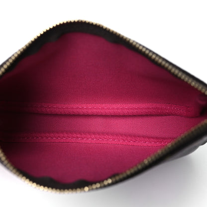 Louis Vuitton Monogram 2020 Christmas Animation Roller Coaster Mini Pochette Accessories Pivoine 5 of 10