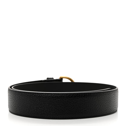 Gucci Textured Dollar Calfskin 40mm Belt 85 34 Black 2 of 5
