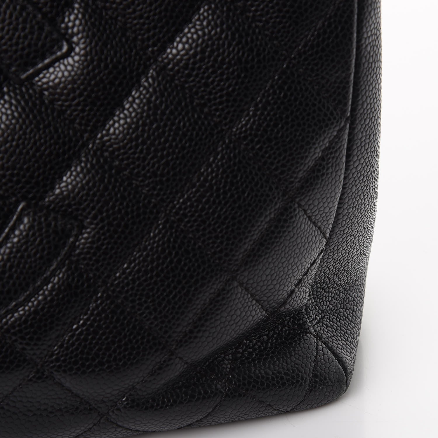 Chanel Caviar Quilted Grand Shopping Tote GST Black 9 of 11