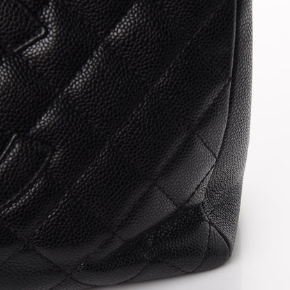 Chanel Caviar Quilted Grand Shopping Tote GST Black 9 of 11
